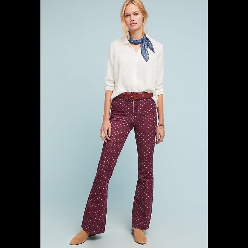 Pilcro Corduroy High-Rise Bootcut Jeans